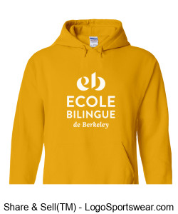 YELLOW HOODIE  Youth Design Zoom